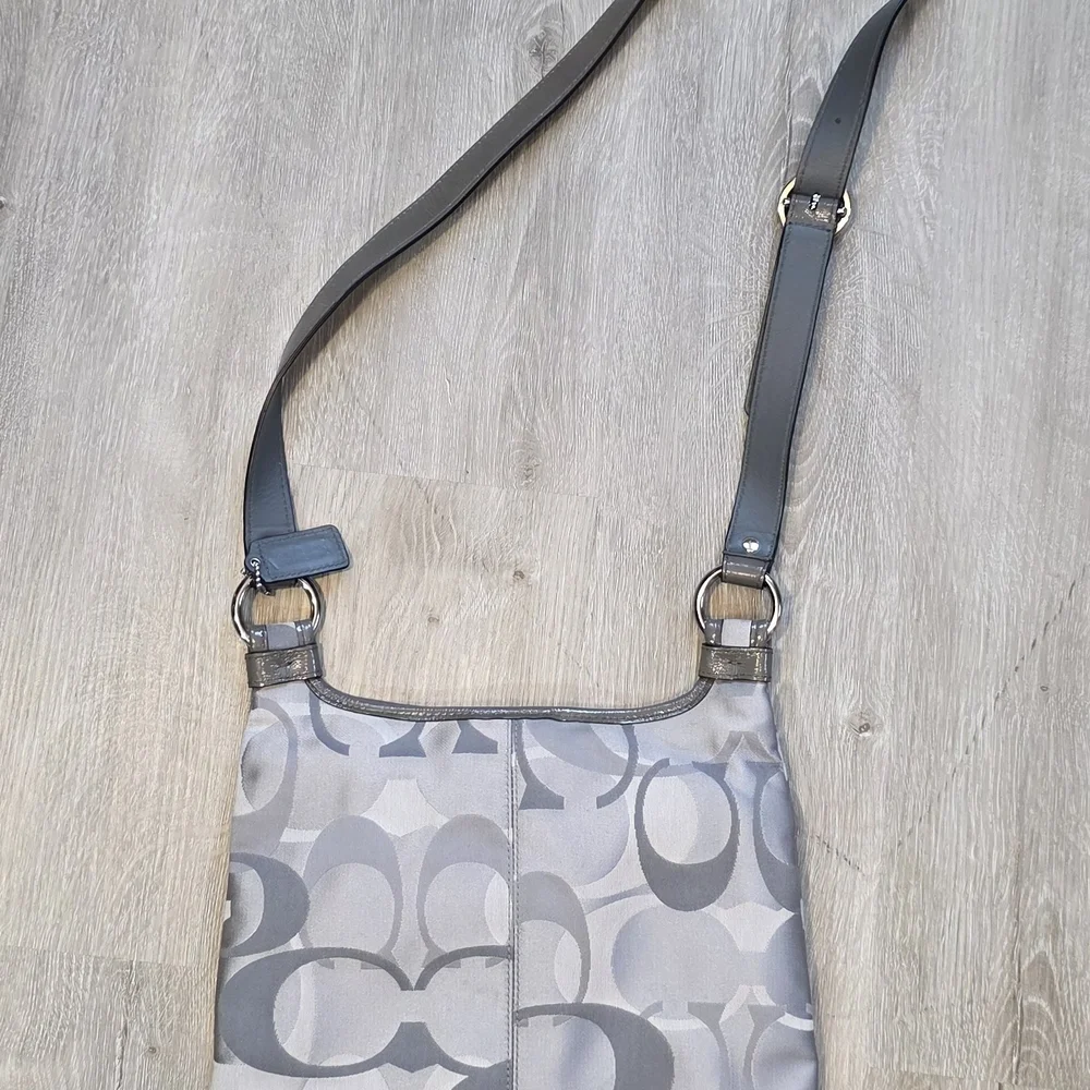 Coach Penelope Gray Shoulder Crossbody Bag - Picture 4 of 7